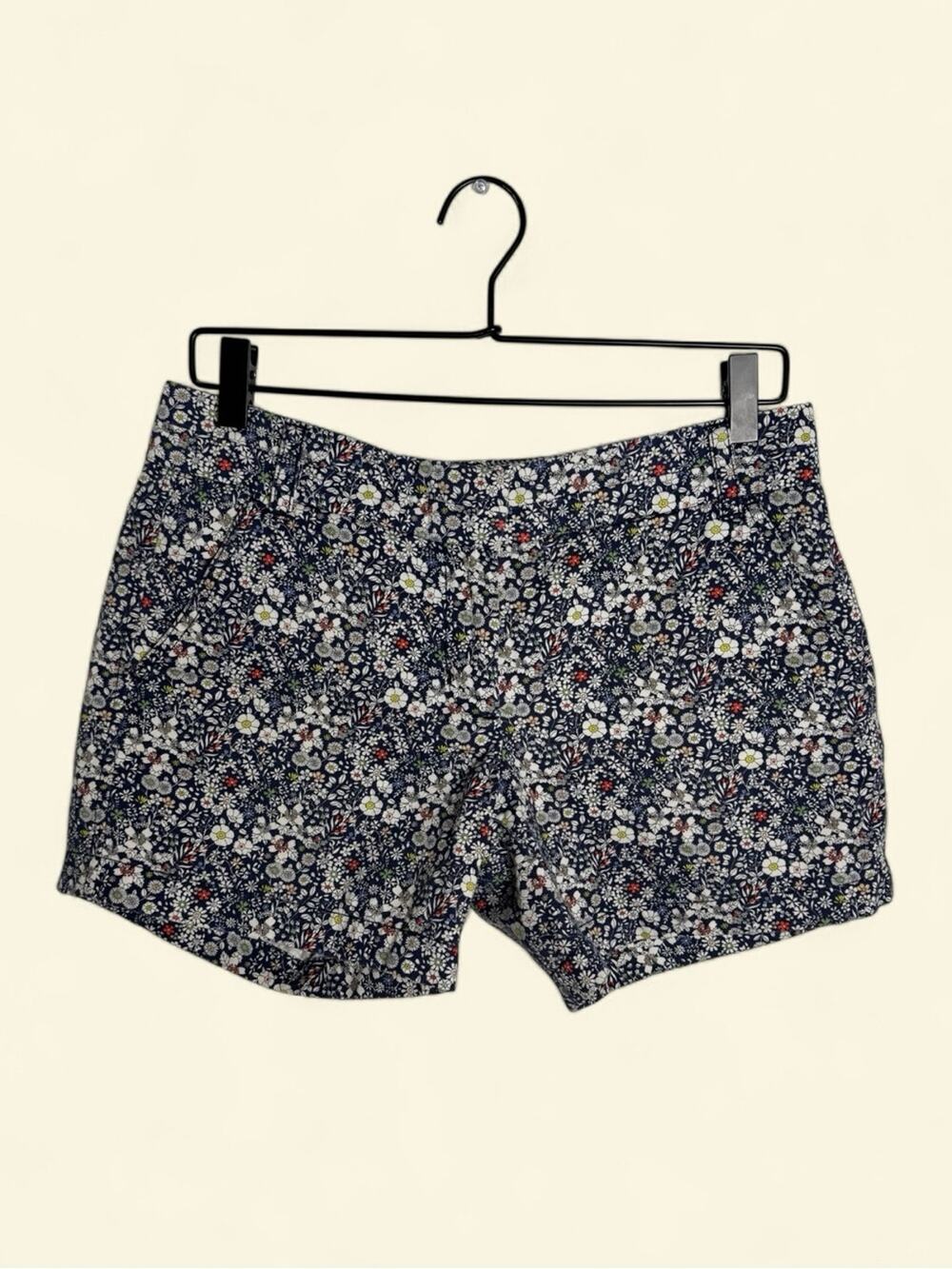 J. Crew Liberty Art Fabric Floral Chino Short Shorts